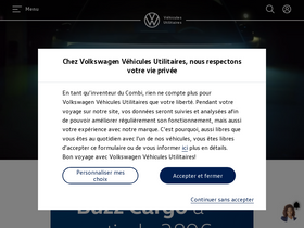 'volkswagen-utilitaires.fr' screenshot