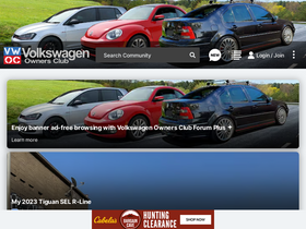 'volkswagenownersclub.com' screenshot