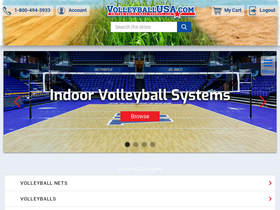 'volleyballusa.com' screenshot