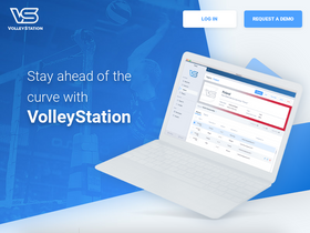 'volleystation.com' screenshot