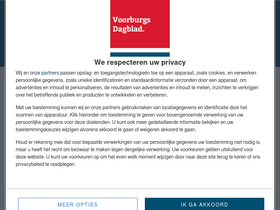 'voorburgsdagblad.nl' screenshot