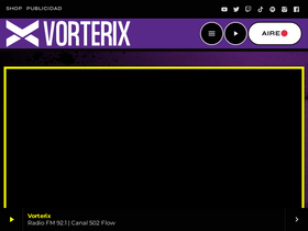 'vorterix.com' screenshot