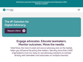 'votervoice.net' screenshot