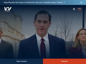 'votevets.org' screenshot