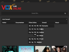 'voxfilmeonline.biz' screenshot
