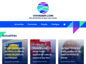 'voyagerloin.com' screenshot