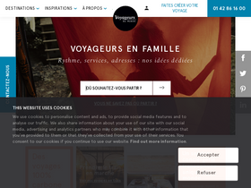 'voyageursdumonde.fr' screenshot
