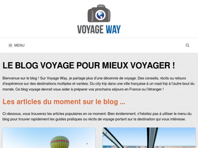 'voyageway.com' screenshot