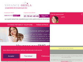 'voyance-orula.com' screenshot