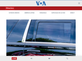 'vozdeamerica.com' screenshot