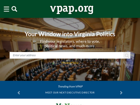 'vpap.org' screenshot