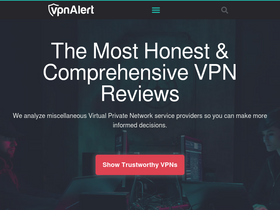 'vpnalert.com' screenshot