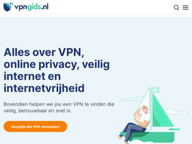'vpngids.nl' screenshot