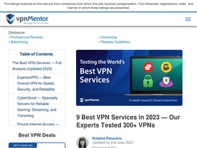 'vpnmentor.com' screenshot