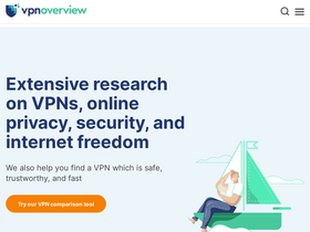'vpnoverview.com' screenshot