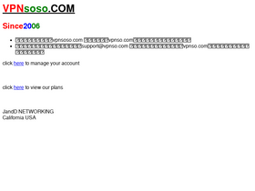 'vpnsoso.com' screenshot