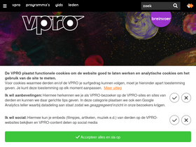 'vpro.nl' screenshot