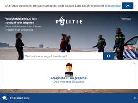 'vraaghetdepolitie.nl' screenshot