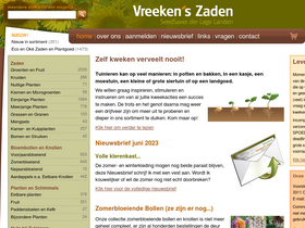 'vreeken.nl' screenshot