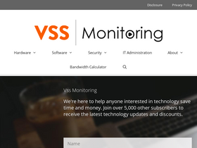 'vssmonitoring.com' screenshot