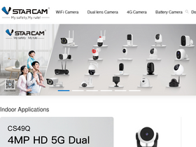 'vstarcam.com' screenshot
