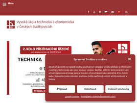 'vstecb.cz' screenshot