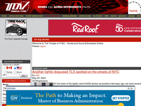 'vtec.net' screenshot