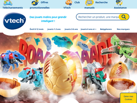 'vtech-jouets.com' screenshot