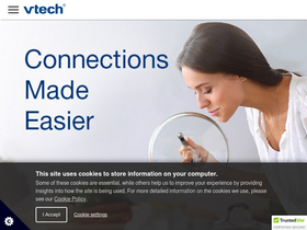 'vtechphones.com' screenshot
