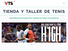 'vts-tenis.com' screenshot