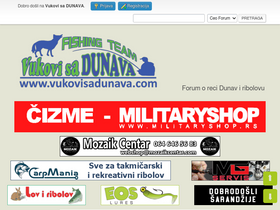 'vukovisadunava.com' screenshot