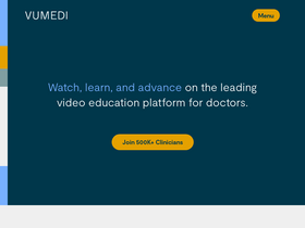 'vumedi.com' screenshot