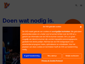 'vvd.nl' screenshot