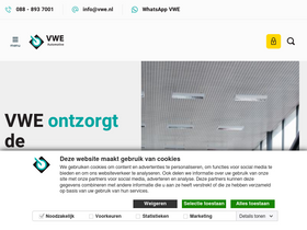 'vwe.nl' screenshot