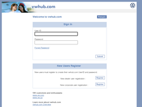 'vwhub.com' screenshot