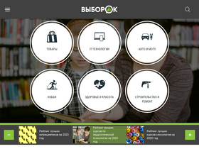 'vyborok.com' screenshot