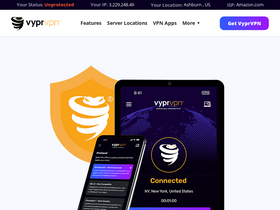 'vyprvpn.com' screenshot