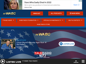 'wabcradio.com' screenshot