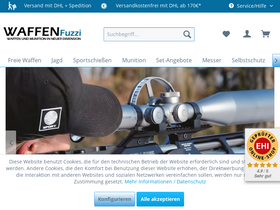'waffenfuzzi.de' screenshot