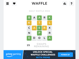 'wafflegame.net' screenshot