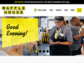 'wafflehouse.com' screenshot