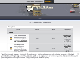 'wagaciezka.com' screenshot