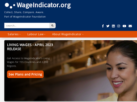 'wageindicator.org' screenshot
