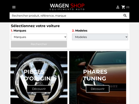 'wagen-shop.com' screenshot
