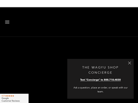 'wagyushop.com' screenshot