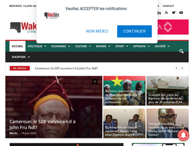 'wakatsera.com' screenshot