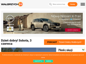 'walbrzych24.com' screenshot