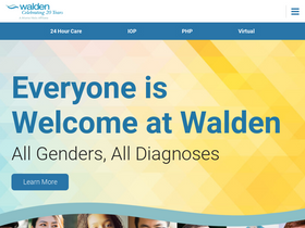 'waldeneatingdisorders.com' screenshot