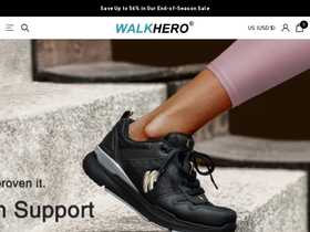 'walkhero.com' screenshot