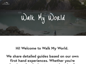 'walkmyworld.com' screenshot